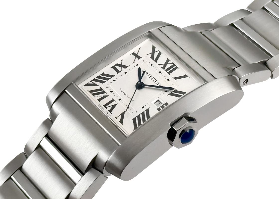 ☆極美品☆ カルティエ タンクフランセーズ LM スティール①コマ / 腕時計 CARTIER カルティエ タンクフランセーズLM 腕時計 ステンレススチール