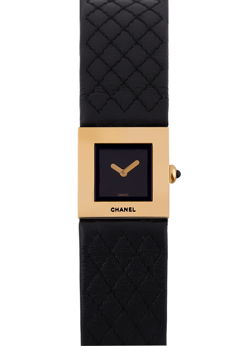 シャネル - マトラッセ | CHANEL | H0109 | YG 黒文字盤 クォーツ