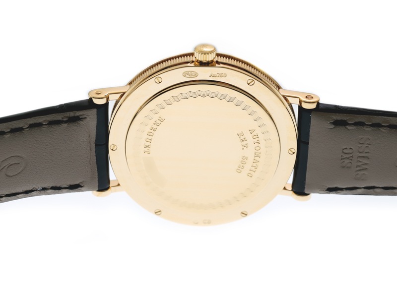 ブレゲ Breguet 茶色 レザーストラップ 中古 Dバックル用