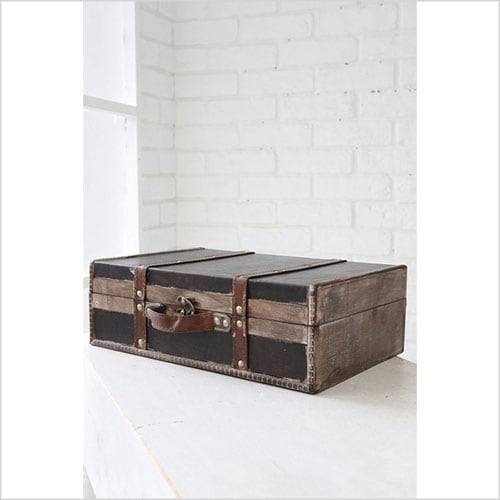 ウッデン・トランクボックス S