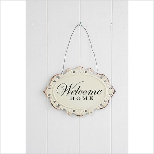 ウェルカム・スチールサイン