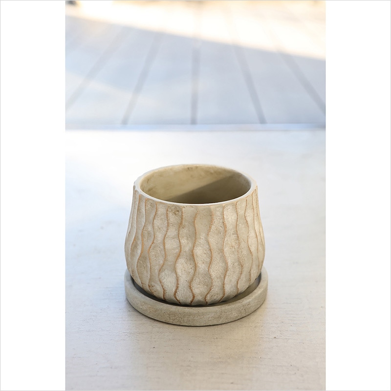 マルテラ・ラウンドポット L | 鉢・鉢カバー・ソーサー | COVENT