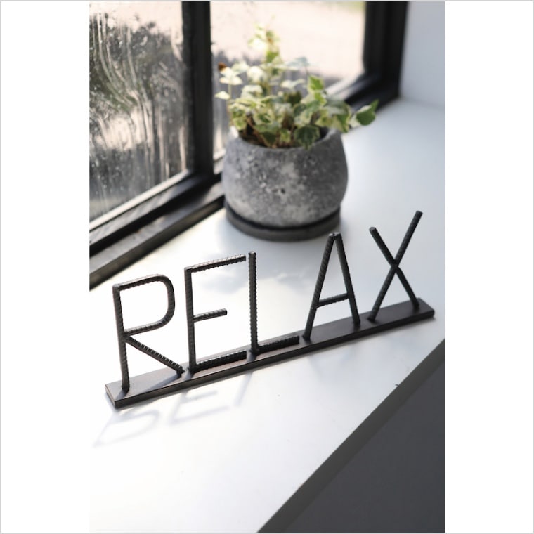 リラックス・サイン | オブジェ | COVENT GARDEN Bazaar Online Shop