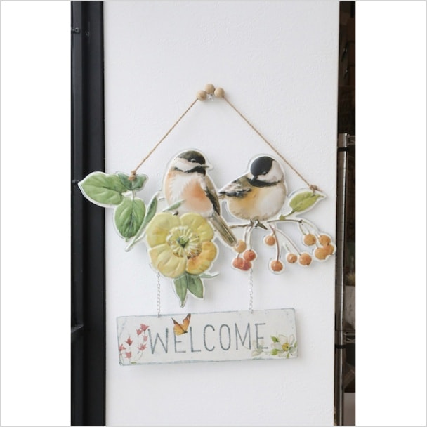 ウェルカム・フローラルサイン