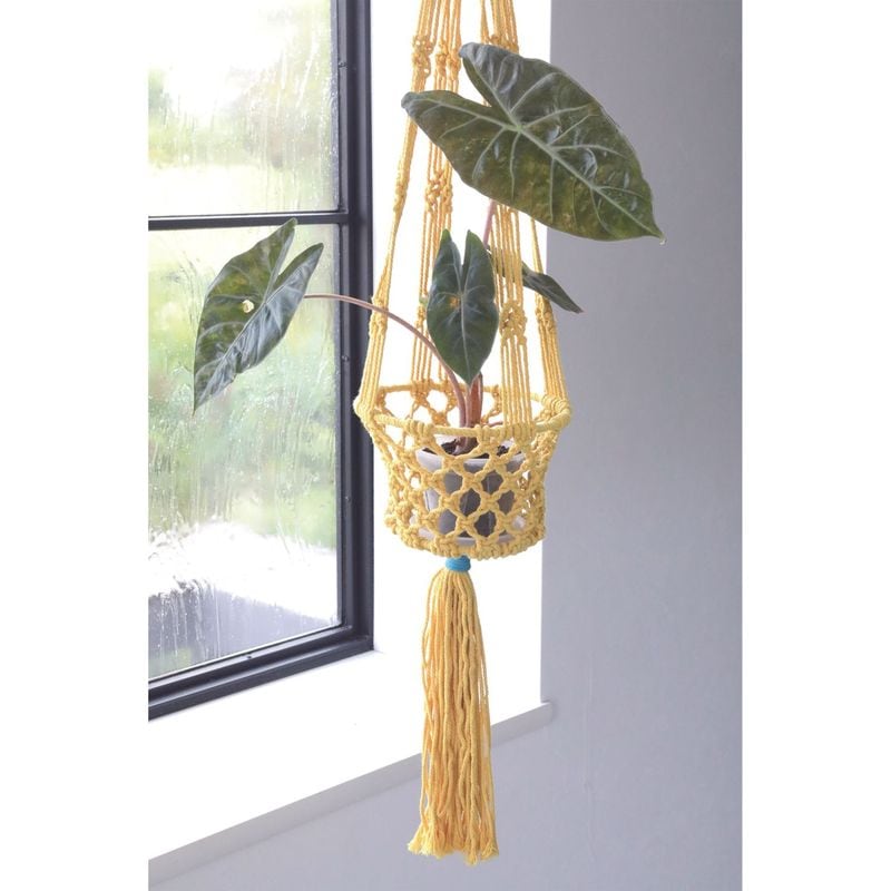 ステラマクラメ・ハング yellow