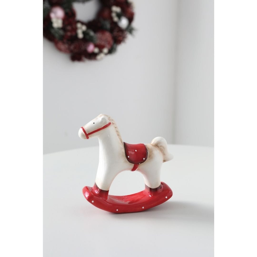 猫のロッキングホースフィギュア クリスマス クリム・ロッキングホース | Xmas | COVENT GARDEN Bazaar Online Shop