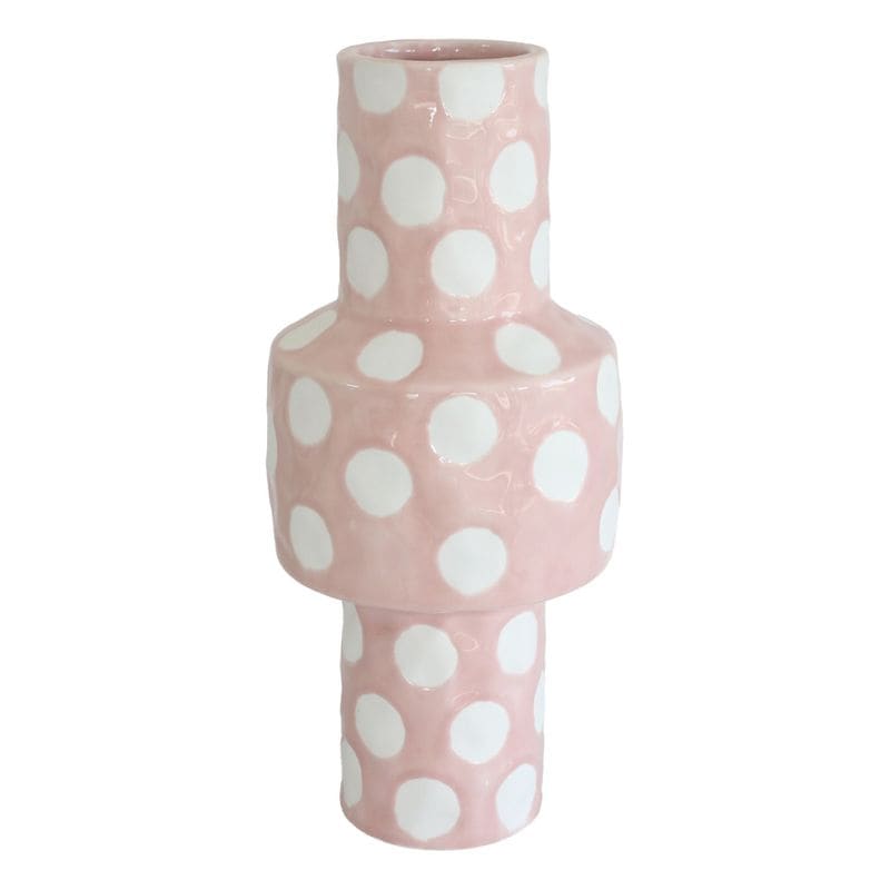 ポルカ・フラワーベース pink