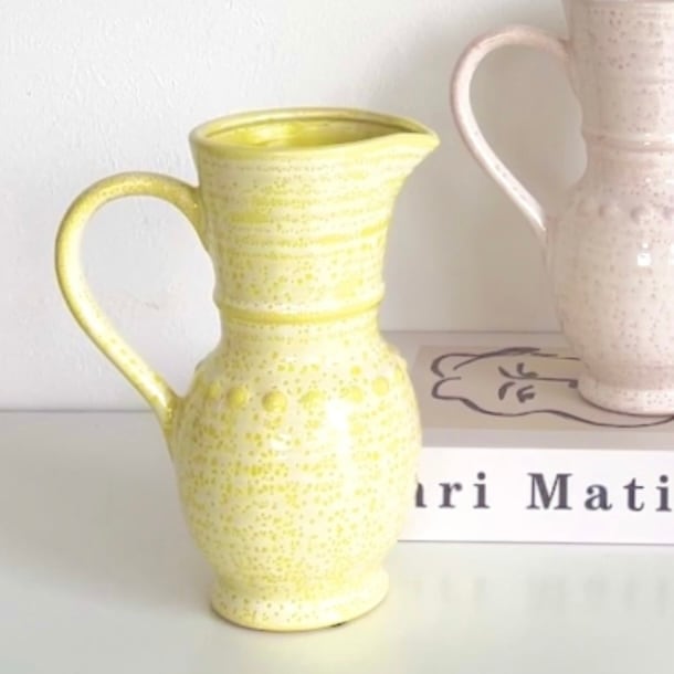 メディテ・ピッチャーベース　yellow