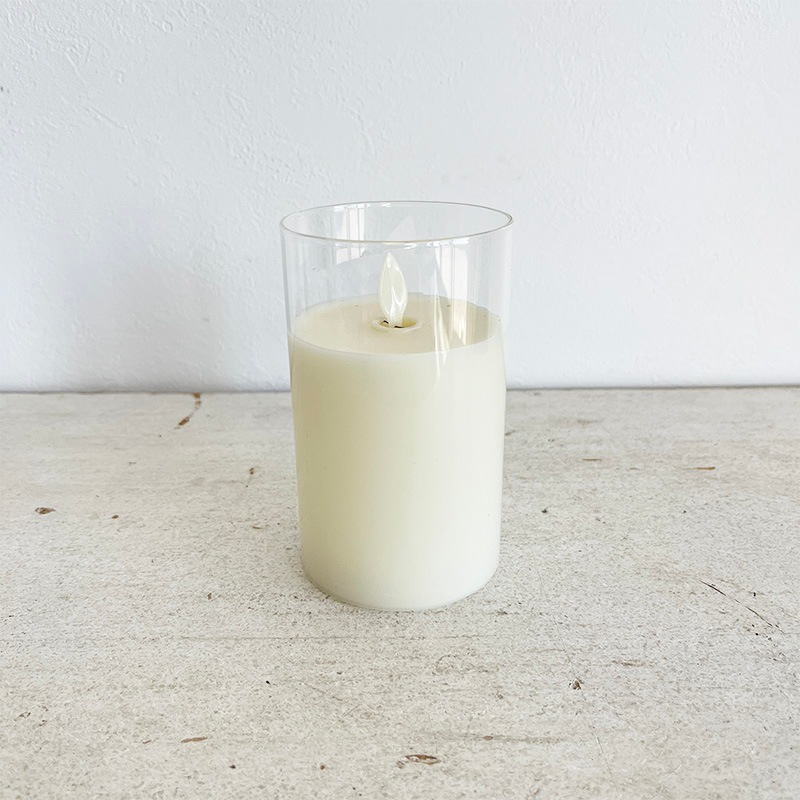 LEDグラスカバーキャンドル L | ライティング・キャンドル | COVENT