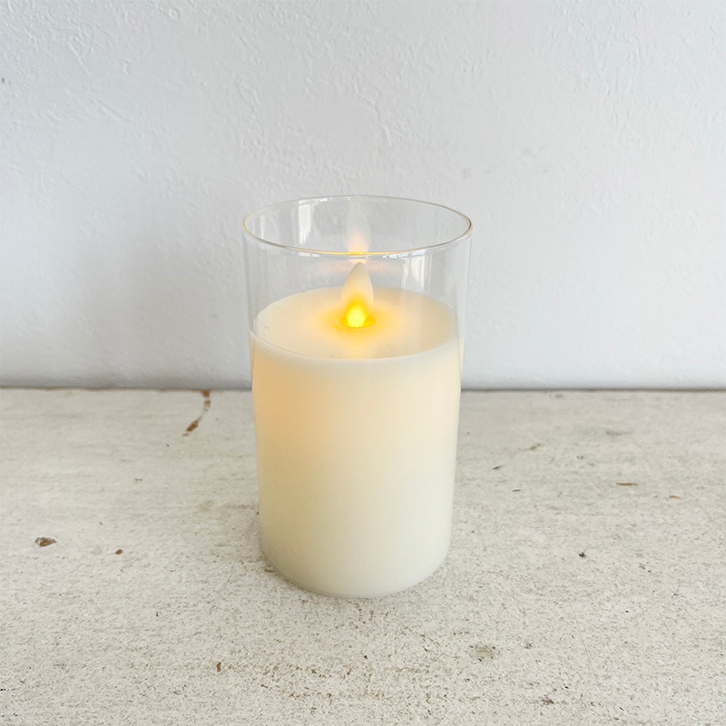 LEDグラスカバーキャンドル L | ライティング・キャンドル | COVENT