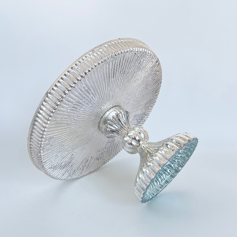 シルバーエッジラージコンポート | フラワーコンポート | COVENT