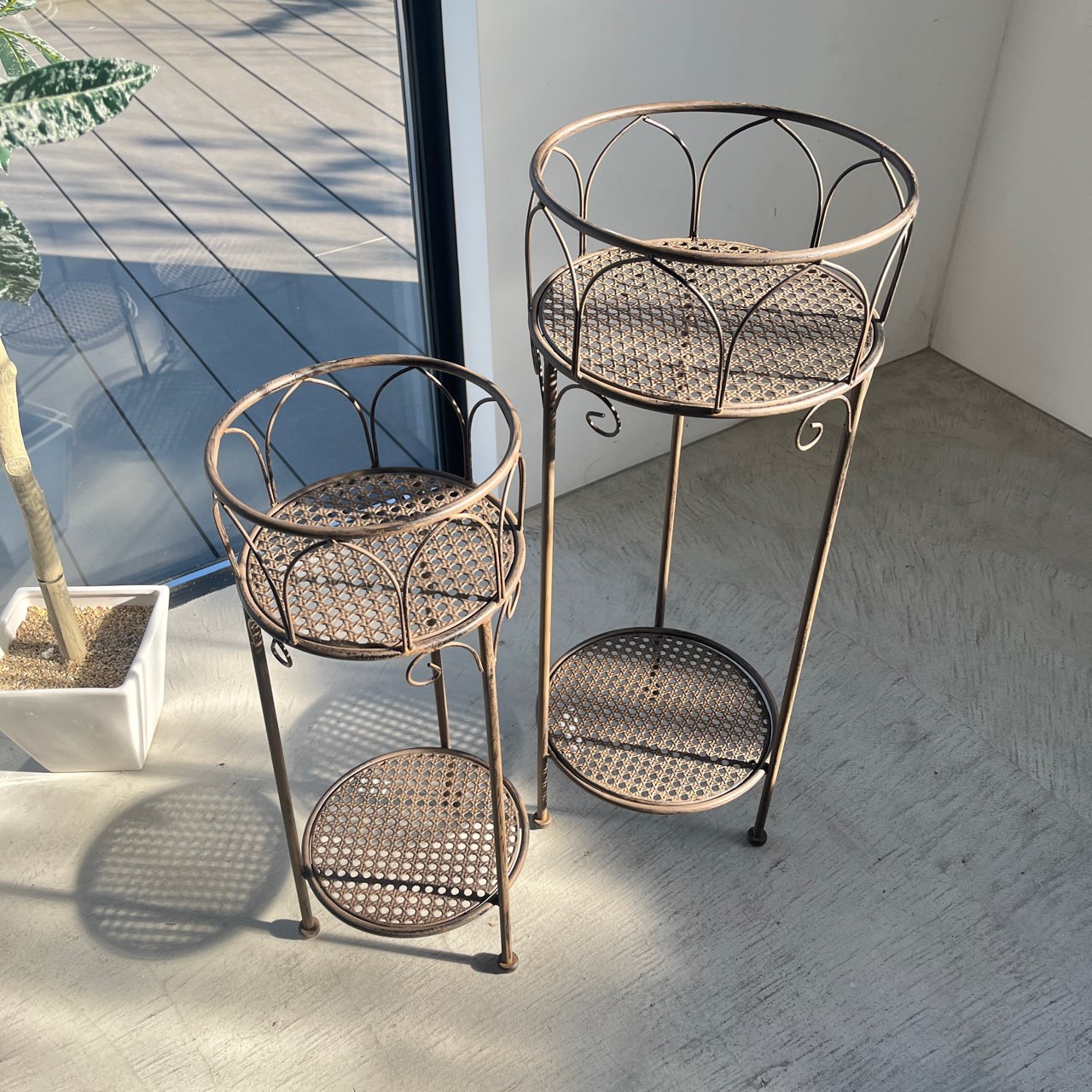 ラスティ・2段ネストスタンド L (S) | フラワースタンド | COVENT