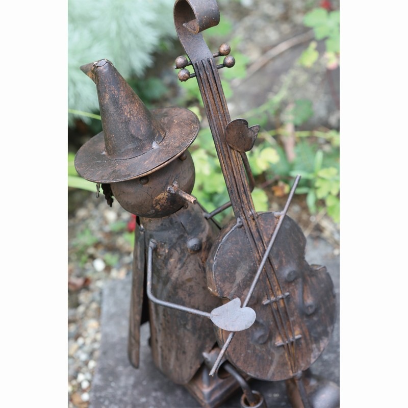 森の音楽隊・セロひき | ガーデン雑貨 | COVENT GARDEN Bazaar Online Shop