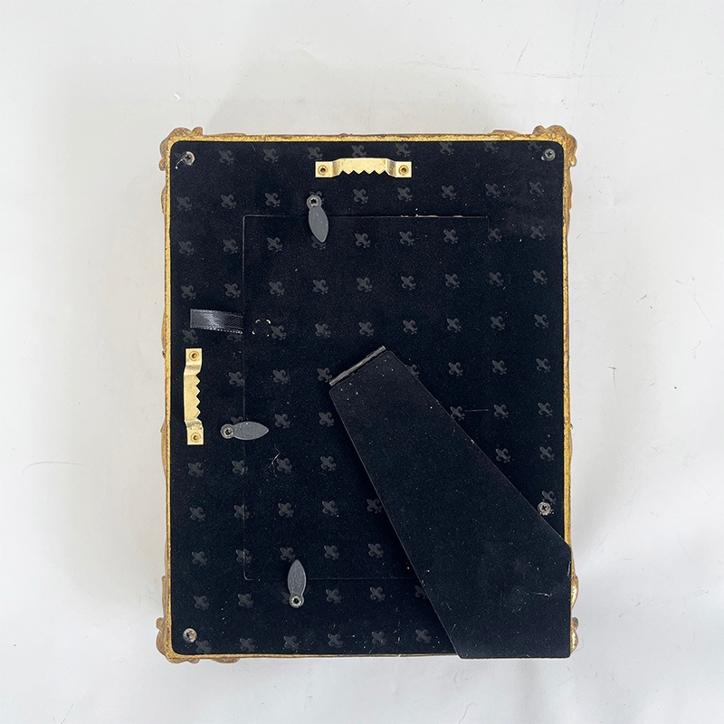 希少　天使のレリーフ アンティーク　ゴールド額 20191214_9cd65d.jpg