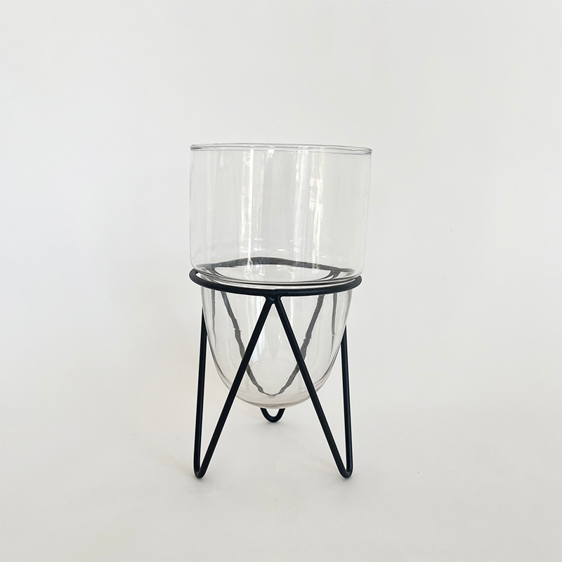 アイアンレッグ・エッギークリアベース | ガラス | COVENT GARDEN