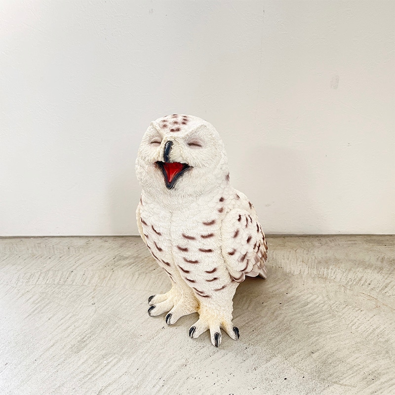 ヒラリアス オウル ふくろう 置物 コベントガーデン オブジェ 白 ヒラリアス オウル ふくろう 置物 コベントガーデン オブジェ 白