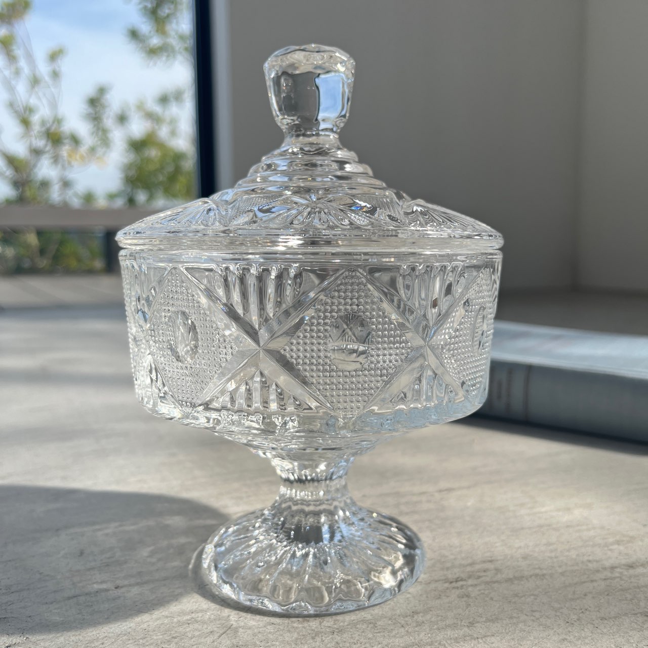 和ガラス　高足　アンティーク　ガラス製　カップ　コップ ky-gls02-2.jpg