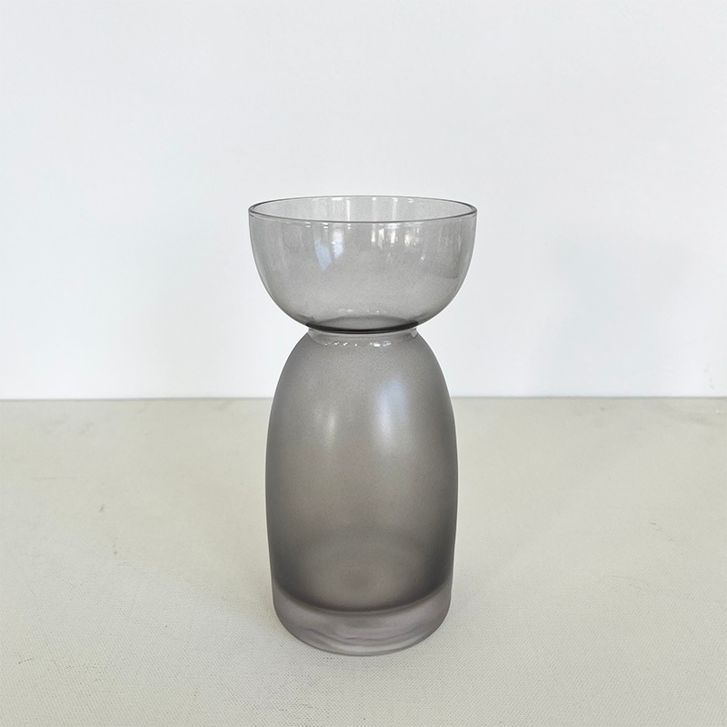 【美品】北欧インテリアBalloon glass baseバルーングラスベース スモークバルブベース | ガラス | COVENT GARDEN Bazaar Online Shop