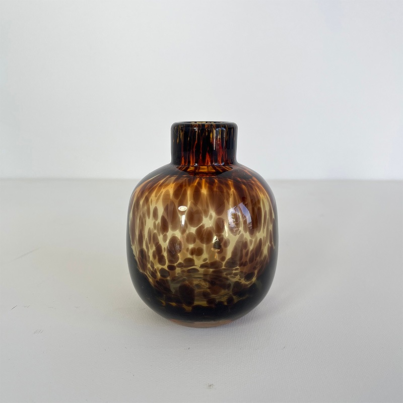 レパードラウンドベース | ガラス | COVENT GARDEN Bazaar