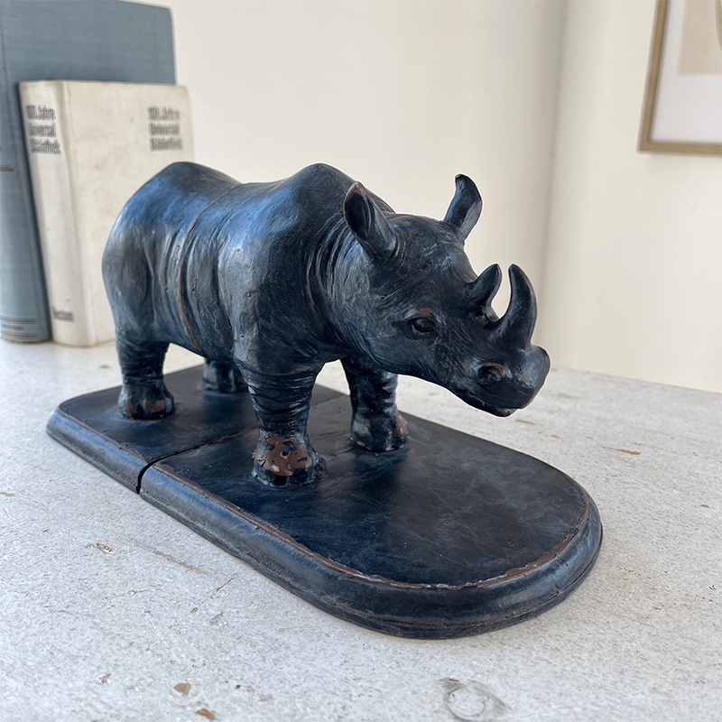 ライノサラス・ブックエンド | オブジェ | COVENT GARDEN Bazaar