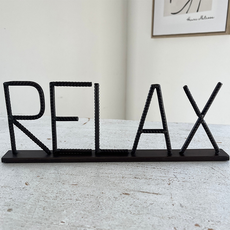 リラックス・サイン | オブジェ | COVENT GARDEN Bazaar Online Shop