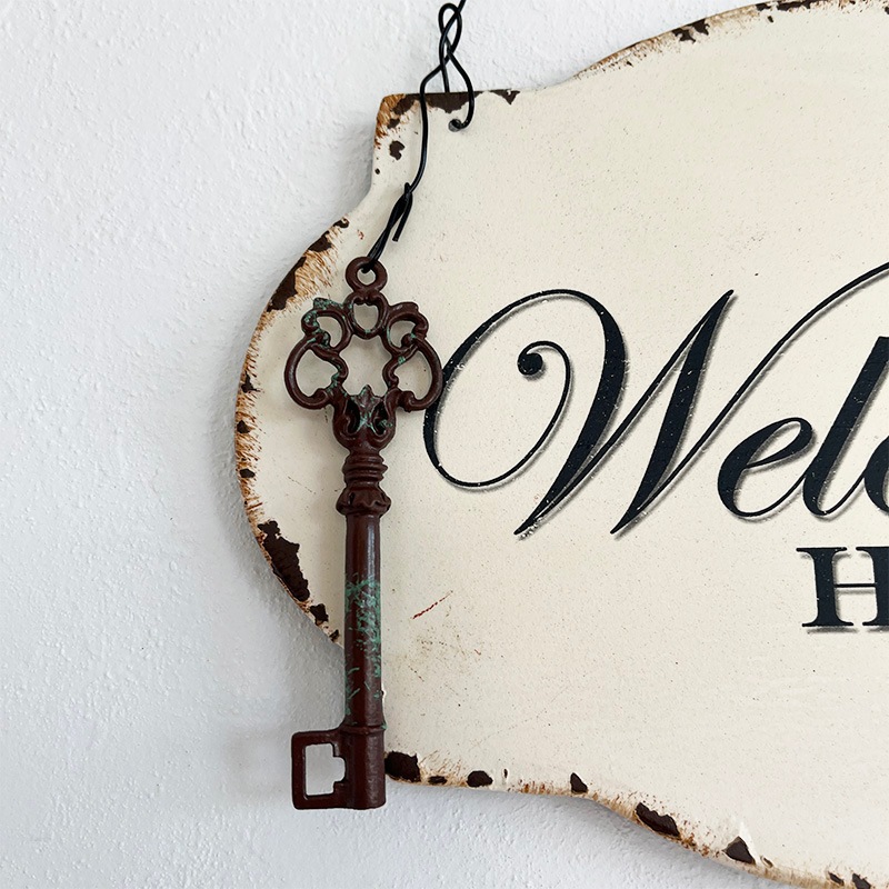 オールドキー ウェルカムプレート | ガーデン雑貨 | COVENT GARDEN