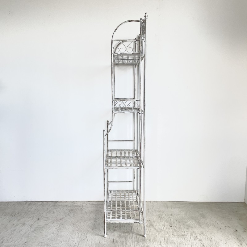 ヴァイス スリーティアシェルフ アイアン コベントガーデン シャビー