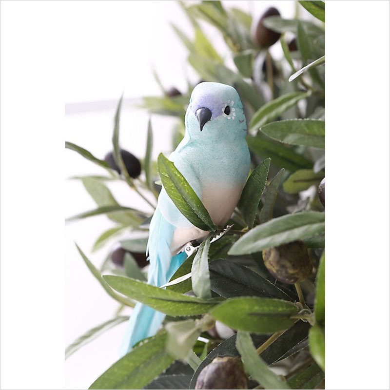 ☆rara セキセイインコ インコ 太 サンタツリー クリスマス オブジェ
