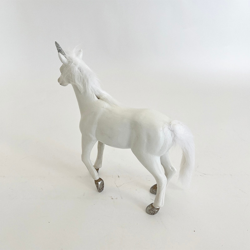 クォーツのユニコーンオブジェ 約7cm フローベール・ユニコーン | アニマルオブジェ | COVENT GARDEN Bazaar