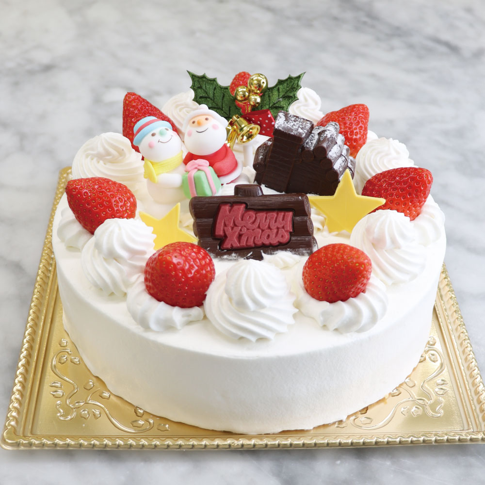 【店頭受取】ホワイトクリスマス21cm
