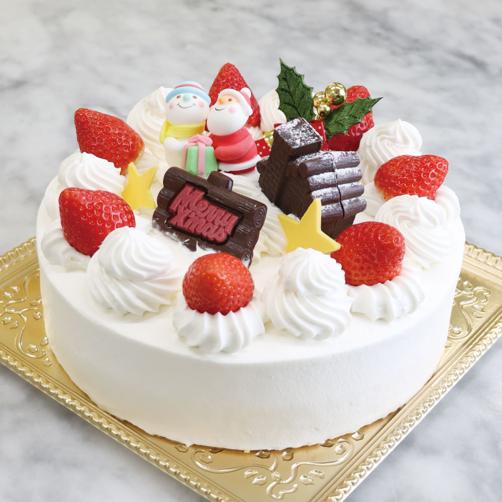 【店頭受取】ホワイトクリスマス21cm