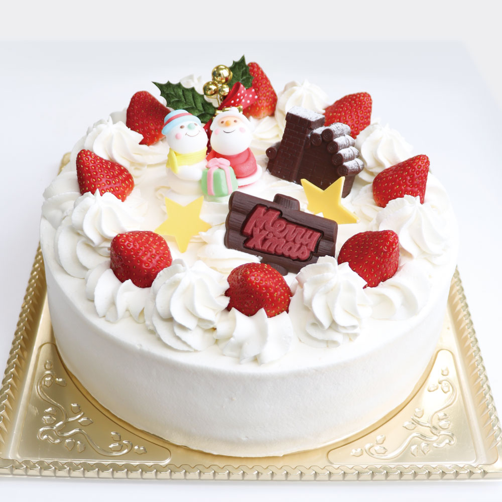 【店頭受取】ホワイトクリスマス24cm