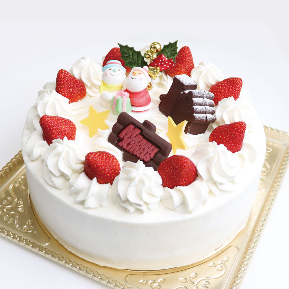 【店頭受取】ホワイトクリスマス24cm