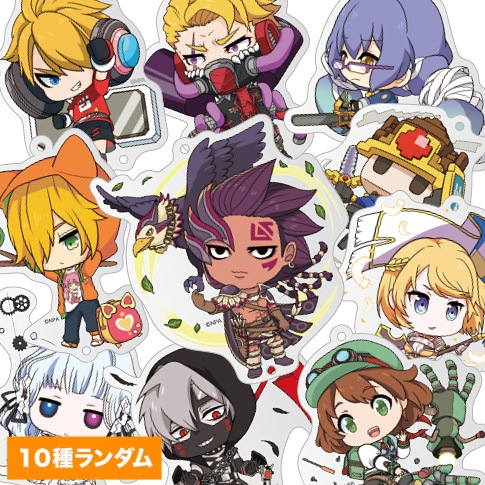 連結アクリルキーホルダー（スキルカードSR-B） | 販売終了品
