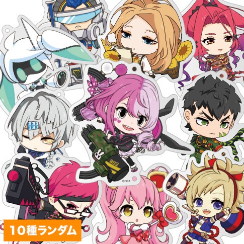 連結アクリルキーホルダー（ヒーローA） | 販売終了品 | #コンパスマート