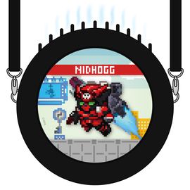 コンパス HM-WA100ニーズヘッグ アクリルステッカー コンパス 戦闘摂理解析システム_HM-WA100 ニーズヘッグ Ani-Art
