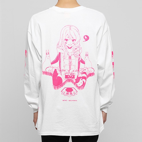 �ڥ����ȥ�åȾ��ʡ�#FR2��#����ѥ� �ᥰ�ᥰ L/S Tee 0001 �ۥ磻��