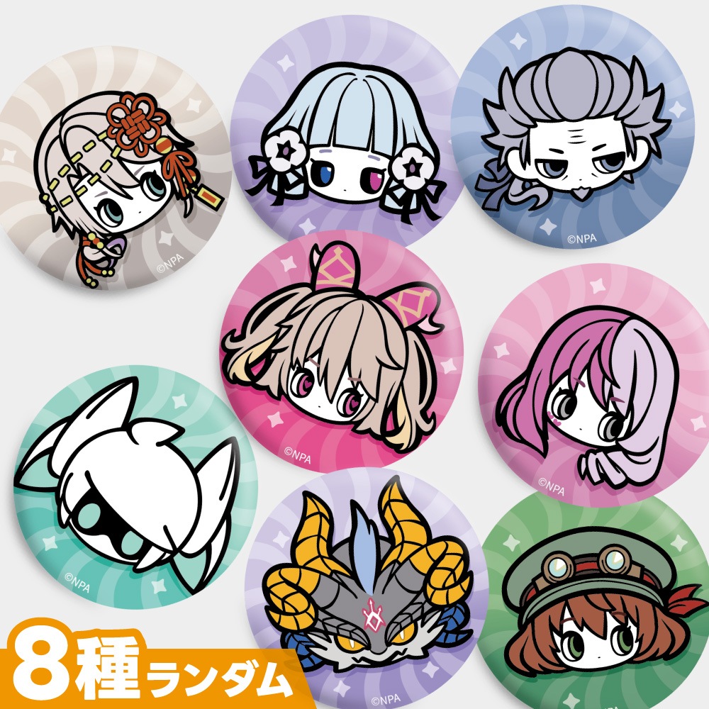 缶バッジ（ver.ポッピンヒーローズ-E） | 街キャラバン福岡2026