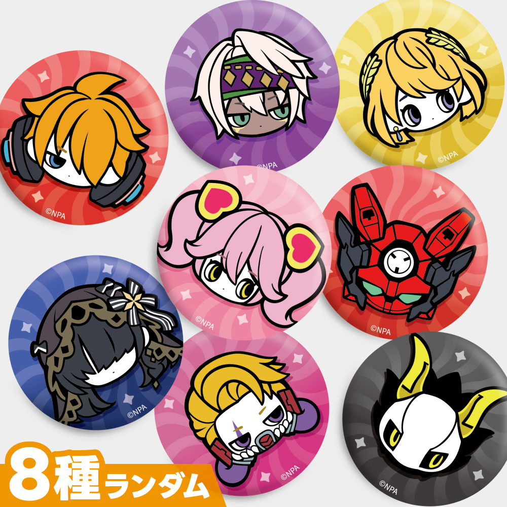 缶バッジ（ver.ポッピンヒーローズ-F） | 商品一覧,バッジ・ピンズ
