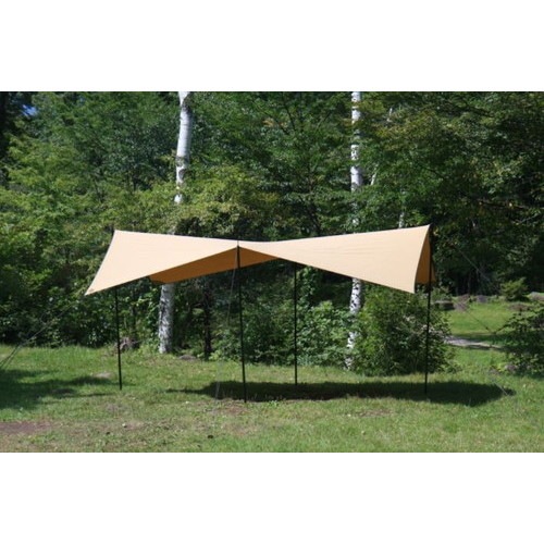 (SOTO LABO)���ȥ�� cotton KOKAGE tarp (Sand color) 