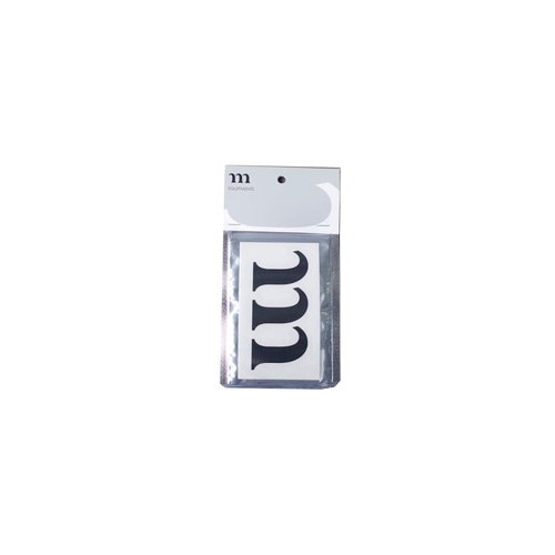 (MURACO)ムラコ m STICKER NEW BLK |(MURACO)ムラコ|アウトドアブランド(M-N)