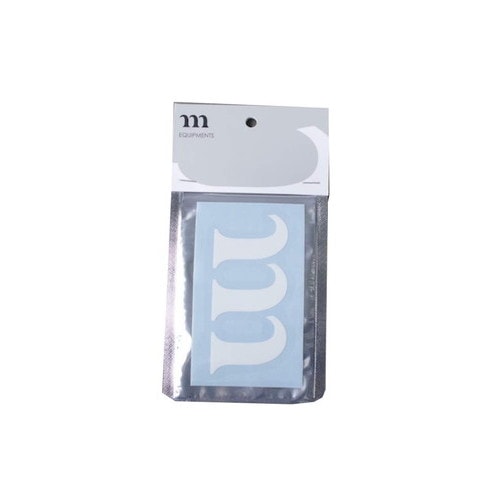 (MURACO)ムラコ m STICKER NEW WHT |(MURACO)ムラコ|アウトドアブランド(M-N)