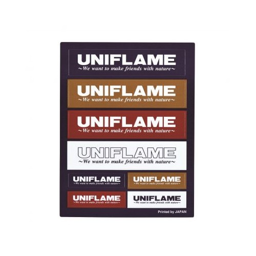 (UNIFLAME)ユニフレーム UFステッカー コンボ |(UNIFLAME)ユニフレーム|アウトドアブランド(T-Z)