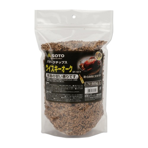 (SOTO)新富士バーナー (スモークチップス 熱燻ノ素 黒樽ウイスキーオーク)・ |(SOTO)新富士バーナー|アウトドアブランド(R-S)
