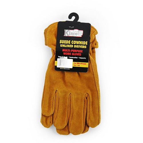 (KINCO) COWHIDE DRIVERS GLOVE S