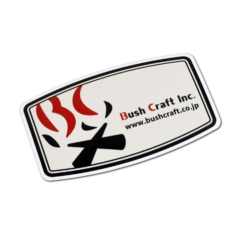 (Bush Craft)ブッシュクラフト Bush Craft Inc. ブランドステッカー |(Bush Craft)ブッシュクラフト|アウトドアブランド(A-C)