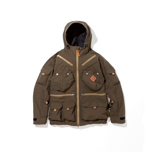 (grn outdoor)���������륨�̥����ȥɥ� TEBURA �ޥ���ƥ�ѡ�����21 (OLIVE) 