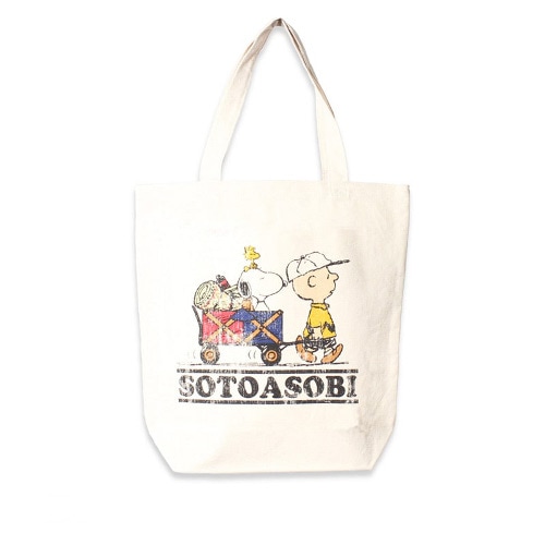 (grn outdoor)���������륨�̥����ȥɥ� SNOOPY TOTE (��A/SOTOASOBI) 