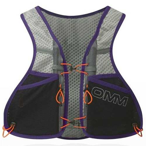 (OMM) ���ꥸ�ʥ�ޥ���ƥ�ޥ饽�� TRAIL FIRE VEST��PURPLE/GREY)
