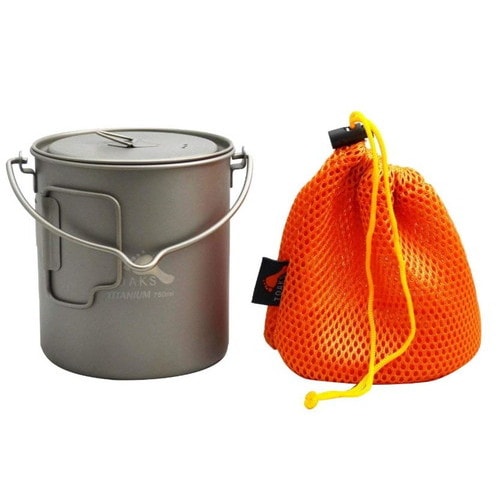 (TOAKS)�ȡ����� POT 750ml with Bail Handle �٥���ϥ�ɥ��դ��ݥå�750ml
